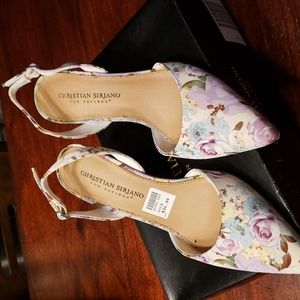 Christian Siriano Sling Back Pumps
